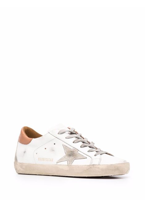 Sneakers super-star in bianco e beige - GOLDEN GOOSE  donna GOLDEN GOOSE | GWF00102F00218210803